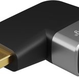goobay HDMI Winkeladapter HDMI-A-Stecker / HDMI-A-Buchse