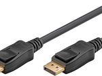 goobay DisplayPort 2.1 Kabel 1,0 m schwarz, 1 St.