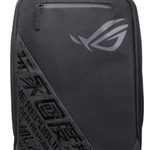 ASUS ROG Ranger Rucksack (bis 17 Zoll, gepolstert, wasserfest, leicht, für Notebooks) schwarz/grau