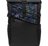 ASUS ROG Gaming Rucksack (bis 17 Zoll, gepolstert, wasserfest, leicht, für Notebooks) schwarz