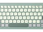 ASUS Marshmallow-Tastatur KW100 Green Tea Latte