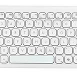 ASUS Marshmallow-Tastatur KW100 Iridescent White