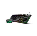 INCA IKG-448 kabelgebundene Gaming Tastatur-Maus-Set schwarz (QWERTZ)