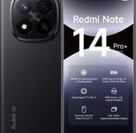 Xiaomi Redmi Note 14 Pro+ - 5G Smartphone - 8GB/256GB - 6.67" - Schwarz