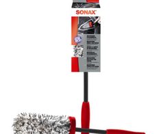 SONAX Microfaser Felgenbürste rot, schwarz