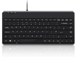 Perixx PERIBOARD-409 P kabelgebundene Mini-Tastatur - QWERTZ DE - schwarz
