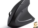Anker Vertical Ergonomic - kabellose Maus - schwarz