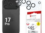DISPLEX Full Cover Camera Lens Glass, Apple iPhone 17 Pro (2 Stück)