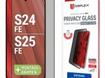 DISPLEX Privacy Glas für Samsung Galaxy S25 FE/S24 FE