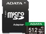ADATA SPEED PLUS - Flash-Speicherkarte - 512 GB