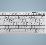 Active Key AK-4100-U Mini-Tastatur - Deutsch - Weiß