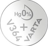 VARTA SILVER Coin V364/SR60 Blister 1