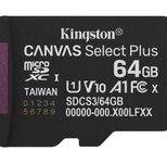 Kingston Canvas Select Plus - Flash-Speicherkarte - 64 GB