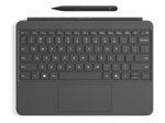 Microsoft Surface Pro Tastatur für Surface Pro Copilot+ PC 12 Zoll mit Slim Pen, Grau