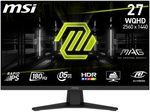 MSI MAG 274QFDE Gaming Monitor 68,6 cm (27")