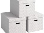 LEITZ Aufbewahrungsboxen 26,5 x 36,5 x 20,5 cm, weiß