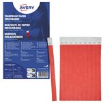 AVERY Zweckform Eintrittsbänder neonrot