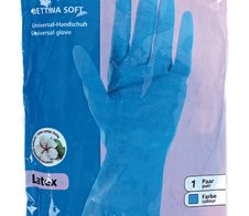 HYGONORM Gummihandschuhe Bettina Soft 8 blau