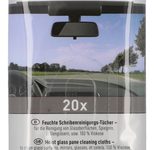 NIGRIN feuchte Reinigungstücher Scheiben