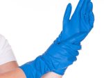 HYGOSTAR Chemikalienschutzhandschuh High Risk 8 blau