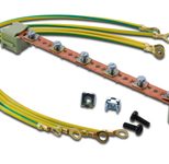 Digitus Potential-Ausgleichsschiene, 220 mm 6 Verbindungspunkte, incl. Erdungskabel