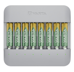 VARTA Eco Charger Multi Recycled 8x AA 2100 mAh Box