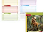 ROTH Hausaufgabenheft T-Rex Welt Klipp & Klar liniert DIN A5