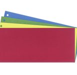 Wekre Trennstreifen rot, grün, gelb, blau