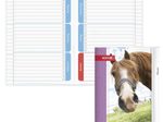 ROTH Hausaufgabenheft Pferd für clevere Faule liniert DIN A5