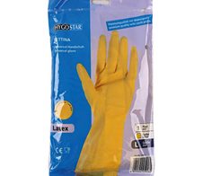 HYGOSTAR Gummihandschuhe Bettina 9 gelb
