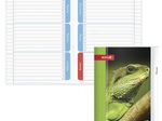 ROTH Hausaufgabenheft Leguan für clevere Faule liniert DIN A5
