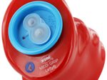 KUM Linkshänder Dosenspitzer doppelt Medi Grip Lefty M2, rot/blau