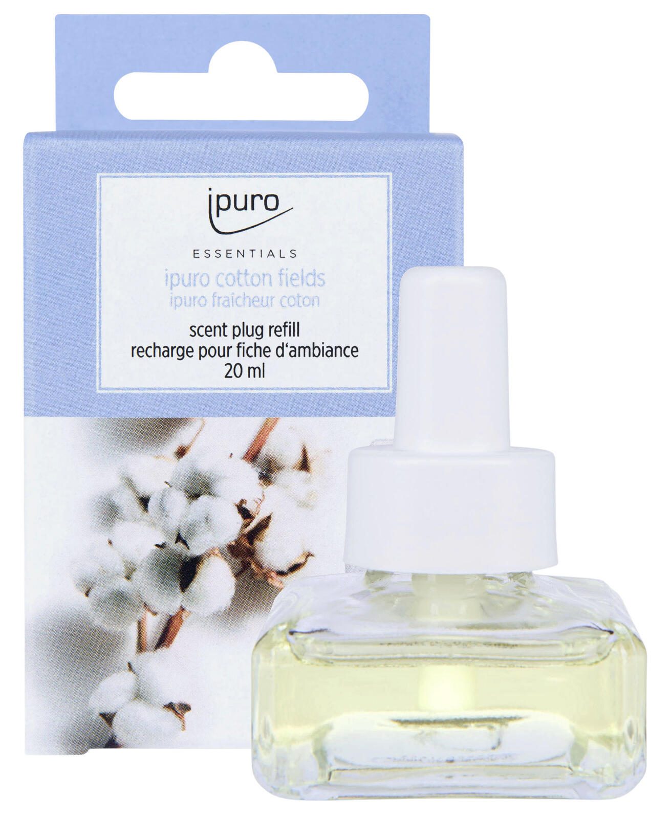 ipuro ESSENTIALS cotton fields Raumduft-Nachfüller 20 ml