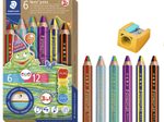 STAEDTLER Noris® junior 1402 duo Buntstifte, Mehrfarbig