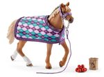 Schleich® Englisches Vollblut mit Decke 42360