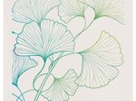 herlitz Notizblock Greenline Gingko DIN A7 kariert, 1 St.