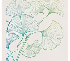 herlitz Notizblock Greenline Gingko DIN A7 kariert, 1 St.
