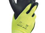 HYGOSTAR Arbeitshandschuhe Neon Ace 8 schwarz, gelb
