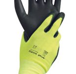 HYGOSTAR Arbeitshandschuhe Neon Ace 8 schwarz, gelb