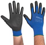 HYGOSTAR Arbeitshandschuhe Ultra Light 8 blau,schwarz