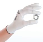 HYGOSTAR Arbeitshandschuhe Ultra Flex Finger 9 weiß