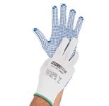 HYGOSTAR Arbeitshandschuhe Structa 8 weiß
