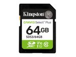 Kingston Canvas Select Plus - Flash-Speicherkarte - 64 GB