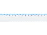 KUM Lineal L1 Style Highlight 15 cm, blau