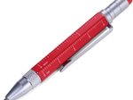 TROIKA® Kugelschreiber LILIPUT TOOL PEN rot 1.0 mm Schreibfarbe: schwarz