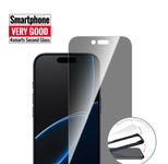 4smarts Second Glass Privacy mit Montagerahmen für Apple iPhone Air