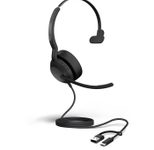 Jabra Evolve2 50 UC Mono kabelgebundenes Headset, USB-C, USB-A