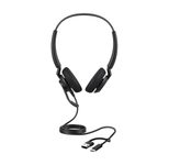 Jabra Engage 40 UC Stereo kabelgebundenes Headset, USB-C, USB-A
