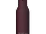 Asobu Wireless Beat isolierte Edelstahlflasche mit Bluetooth® Lautsprecher - burgunderrot (BT60 burgundy)