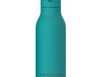 Asobu Wireless Beat isolierte Edelstahlflasche mit Bluetooth® Lautsprecher - aquamarin (BT60 teal)